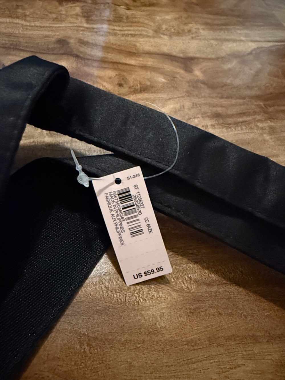 Victoria's Secret Black Tote with Studded VS Logo - Picture 2 of 3